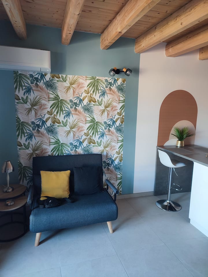 Maisonnette 2 Personnes, Cour Et Place De Parking - Lac de Vouglans