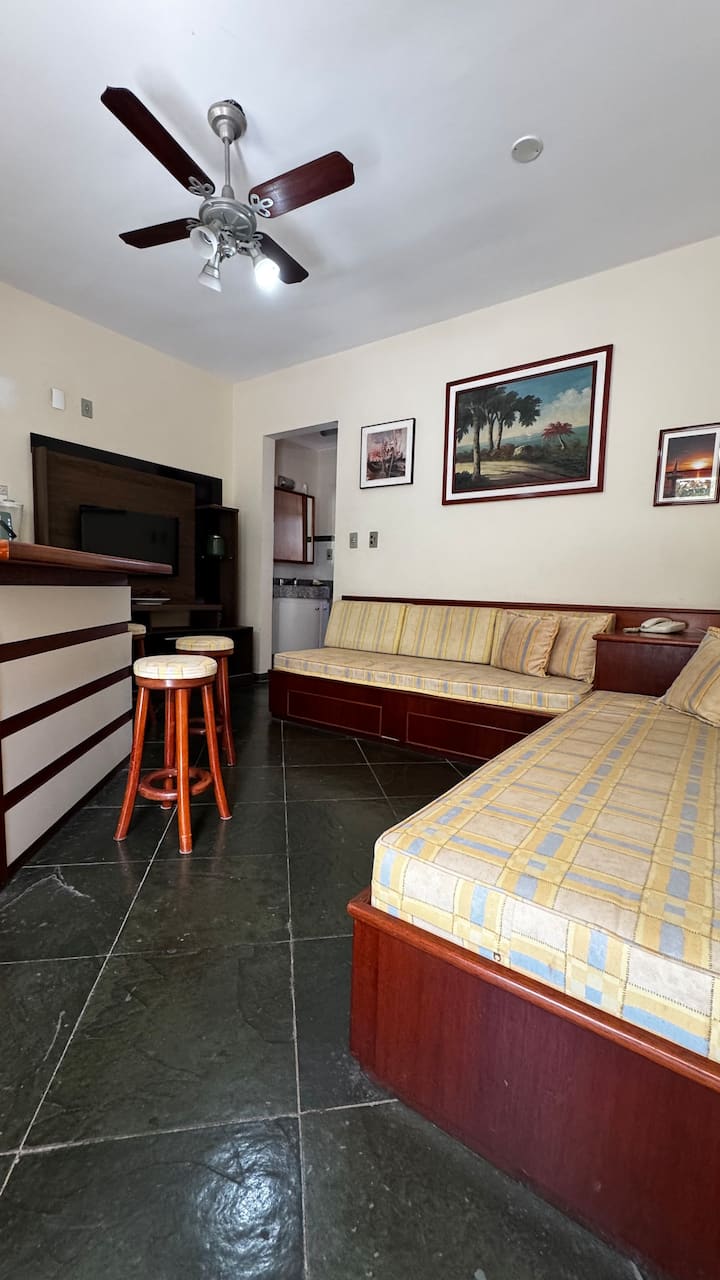 Flat No Condomínio Piemonte, 5 Minutos Do Centro. - Serra Negra
