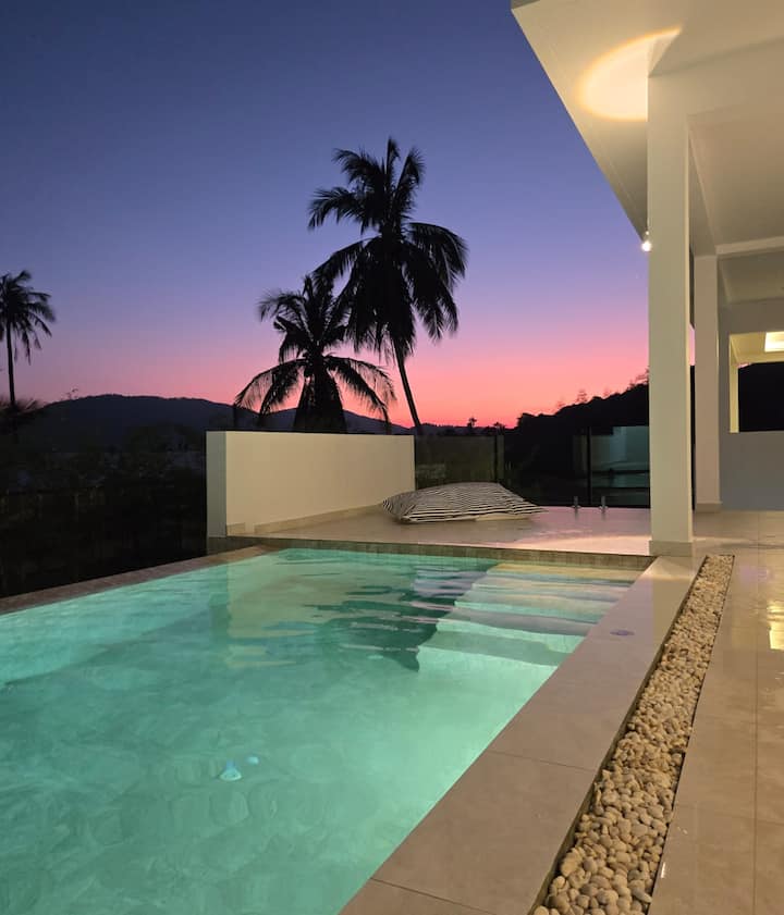 Coconut Trees Jungle Villa • Infinity Pool • 4br - Ko Samui
