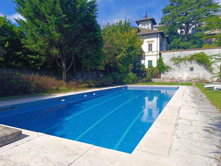 Emy Charming Apartment With Pool - Lake Maggiore