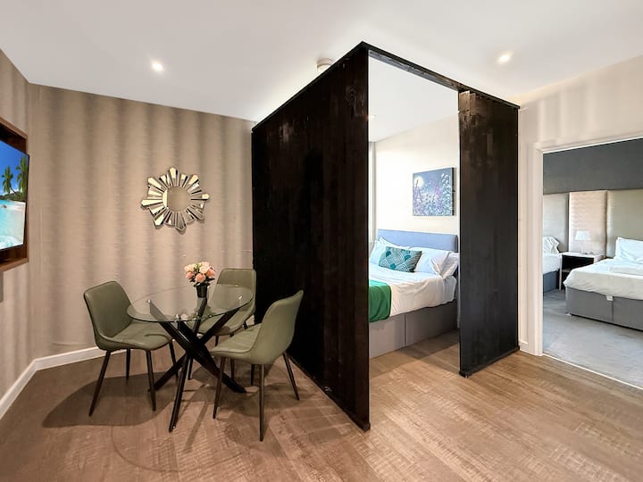 Modern Flat Cmk | Free Parking | Walkable Center - Milton Keynes