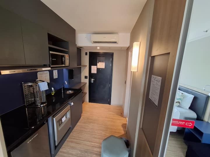 Alpha Flat/loft Completo Com Ar Condicionado - Barueri