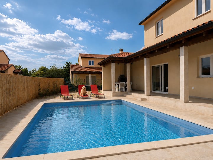 Modern Villa With Private Pool –Relax In Sun - Pješčana Uvala