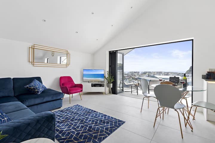 Teign View, Grand Banks Penthouse - Teignmouth