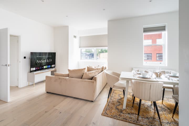 Stylish 2br Flat By Richmond Park - Kingston upon Thames