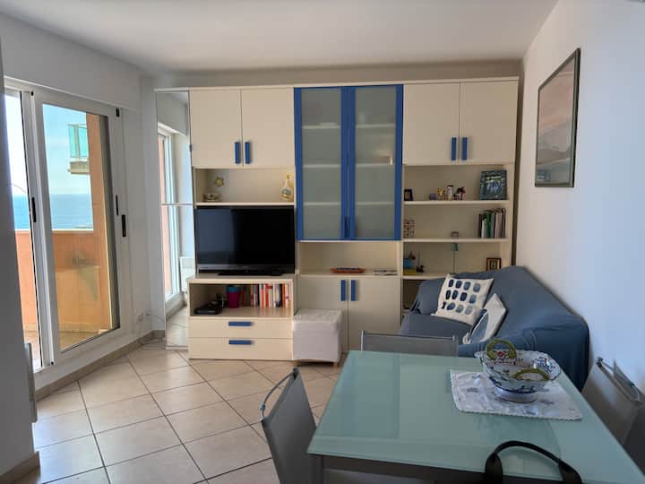 Calm And Sea View Flat, Pool & Garage Monaco Gpf1 - Roquebrune-Cap-Martin