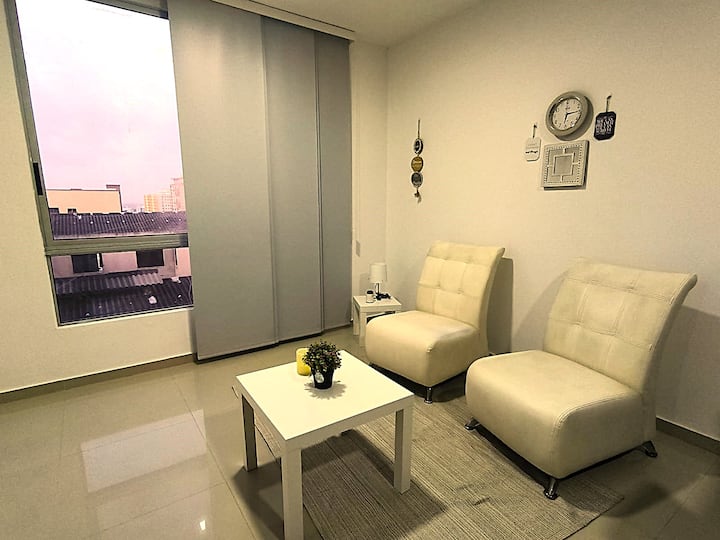 Aire Acond. Wifi500mb Check-in 24/7 Ascensor - Barranquilla