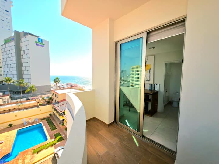 4-pie De Playa En Mazatlán, Alberca + Jacuzzi - Mazatlán