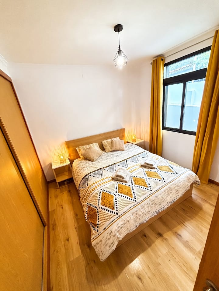 Cozy Boho Room In Modern House W/ Patio & Lounge - Funchal