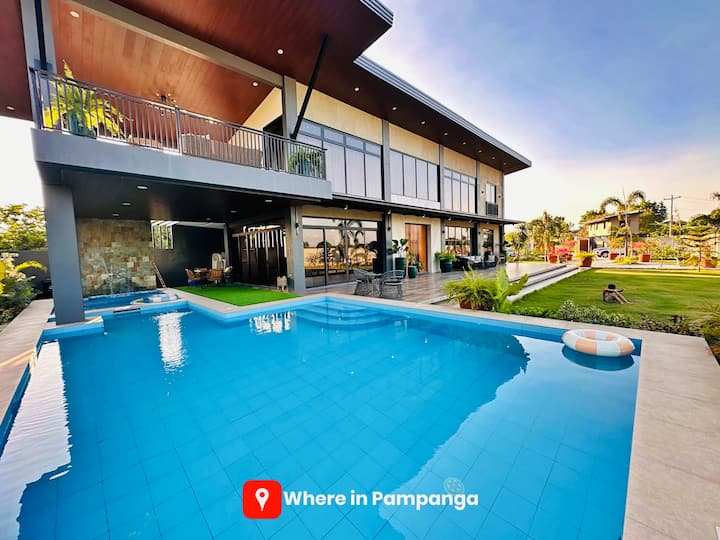 Private Luxury Villa W/ Pool & Garden Near Manila - Guagua