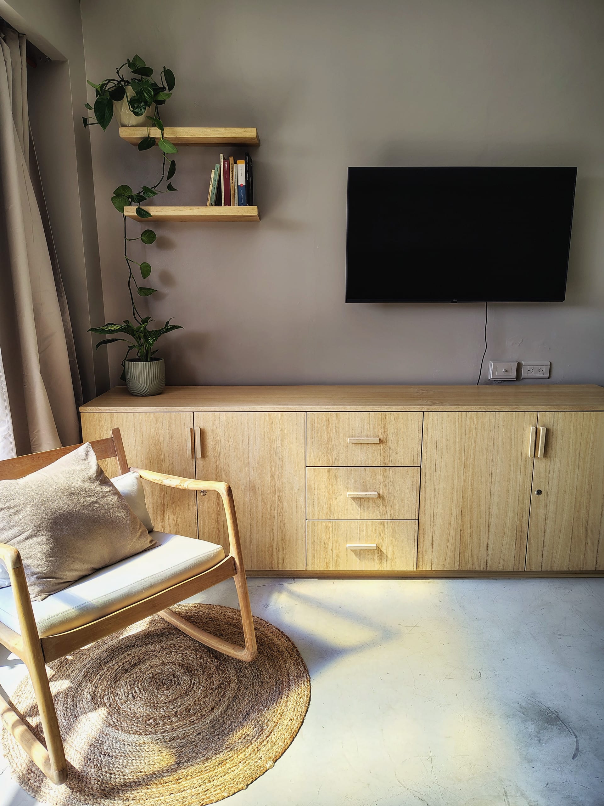Furnished studio apartment in Colegiales