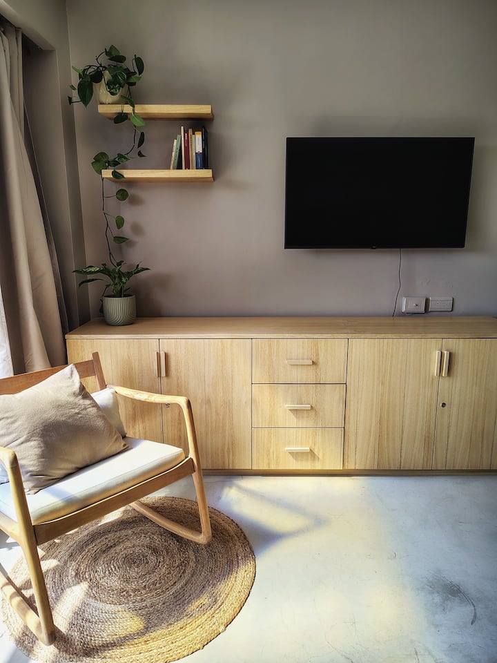 Furnished studio apartment in Colegiales