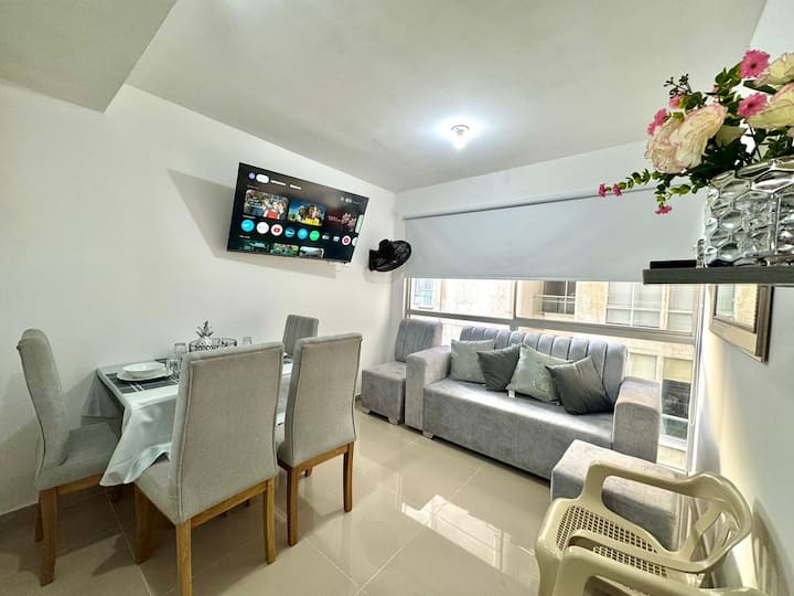 Acogedor Apartamento Cerca Al Mar - Cartagena de Indias