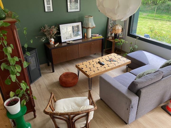 Maison En Bois Dans Un Cadre Bucolique - Arzano