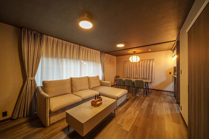 Private Onsen House/max 8 People/2 Parking Lots - Beppu