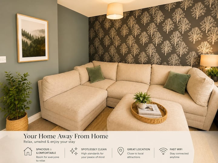 Arden Suite | Spacious | Contractor | Parking - Corby