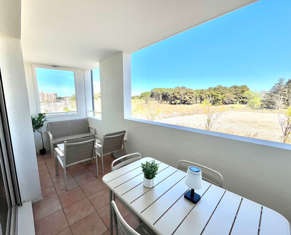 Appartement · Le Grau-du-Roi · ★Nouveau · 1 chambre · 3 lits · 1 salle de bain