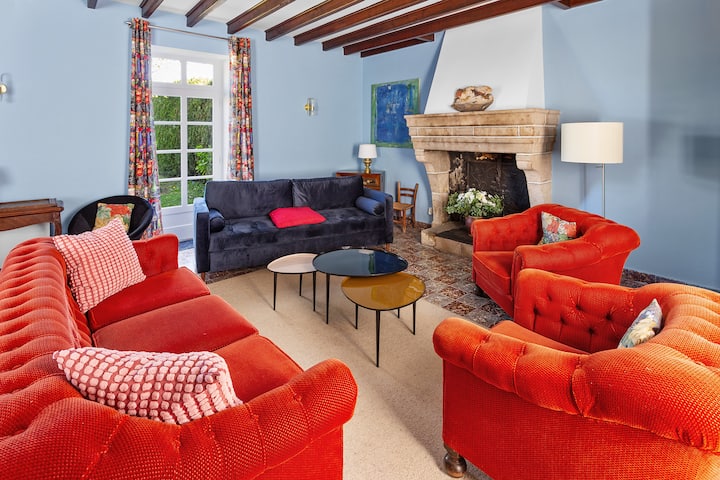 Maison Caron : Jardin, Spacieuse Et Familiale - Vendée