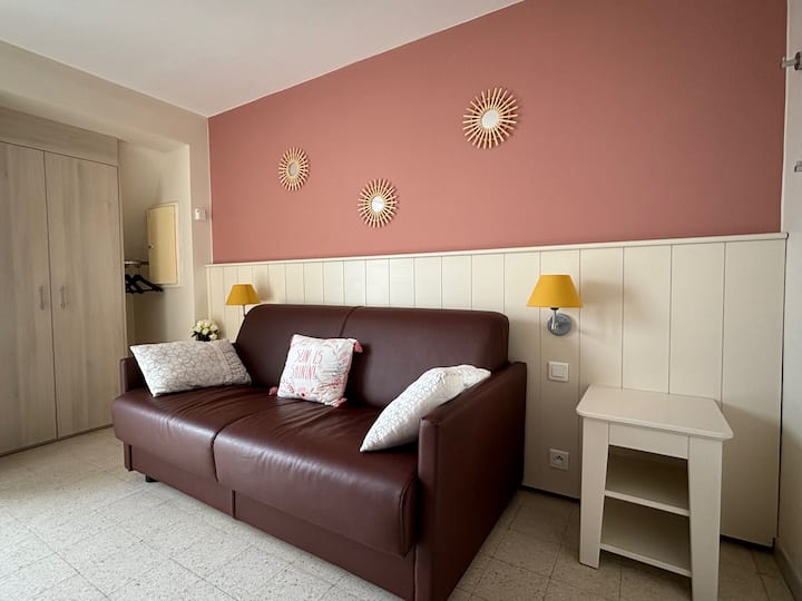 Maisonnette Vue Mer - Plage - Piscine - Guidel