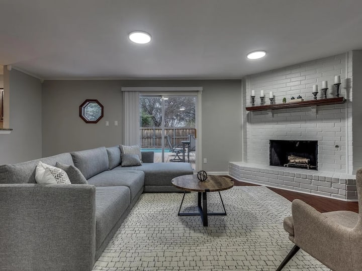 Backyard Oasis |Pool + Game Room|near Cowboys Hq - Plano, TX