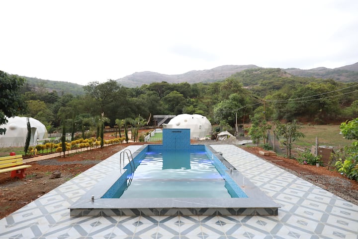 Unique Dome Stay With Nature Views Near Pune - Lavasa