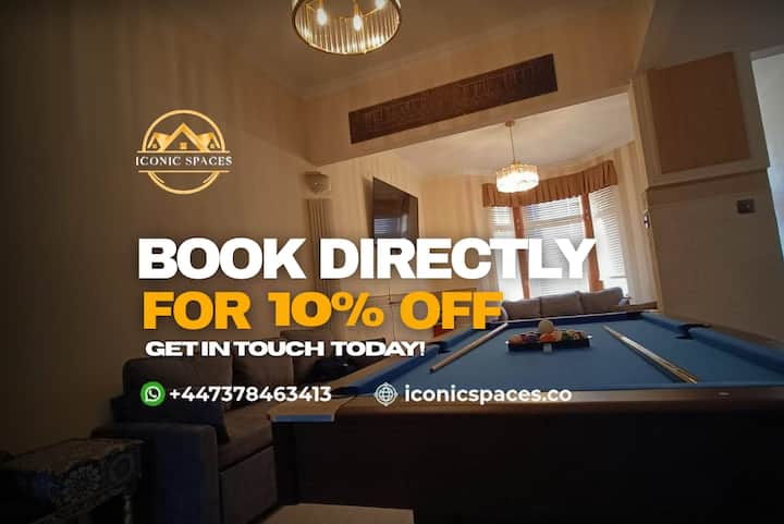 Iconic Space - Hot Tub & Pool Table - 4 Floors! - Cardiff