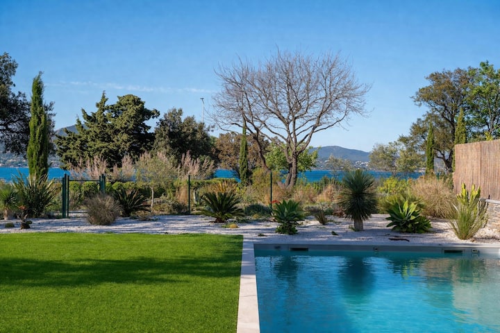 Villa Tilia - Vue Mer, Aux Portes De Saint-tropez - Gassin