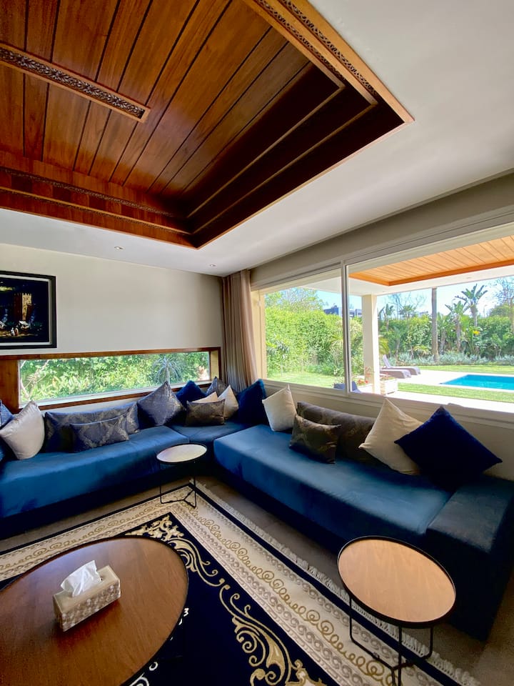 Stunning Luxury Villa Hay Riad Pool - Rabat