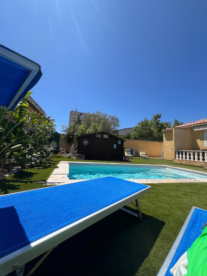 Villa Design, Calme, Plage Et Centre à Pied - Toulon