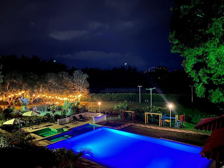 Hotel Campestre Jardines Del Café, Hab. Familiar - Montenegro