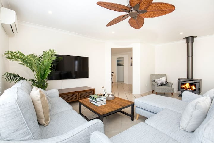 Delamere - Pet Friendly With Firepit & Fireplace - Shoalhaven Heads