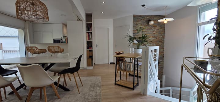 La Suite Riviera- Décoration Haut De Gamme Pour 7 - Cholet