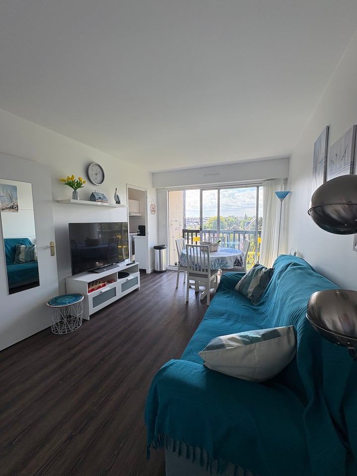 Appart 2 Ch · Plage 350m · Balcon · Parking Privé - Cabourg