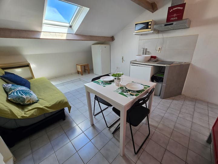Le Capri - Studio 2 Pers, Wifi, Clim - La Capte