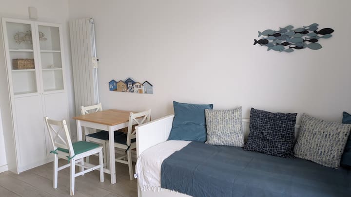 T3 Front De Mer, Avec Balcon Et Accès Plage Direct - Saint-Cyr-sur-Mer