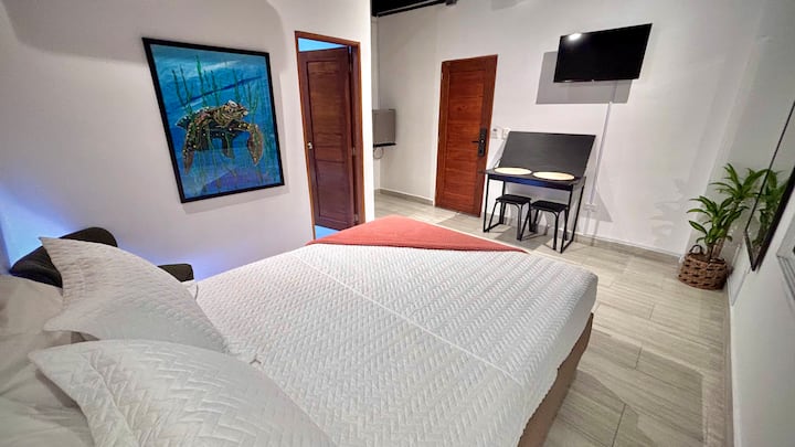 Bright Double Room-centro Histórico-great Walking - Santa Marta, Colombia