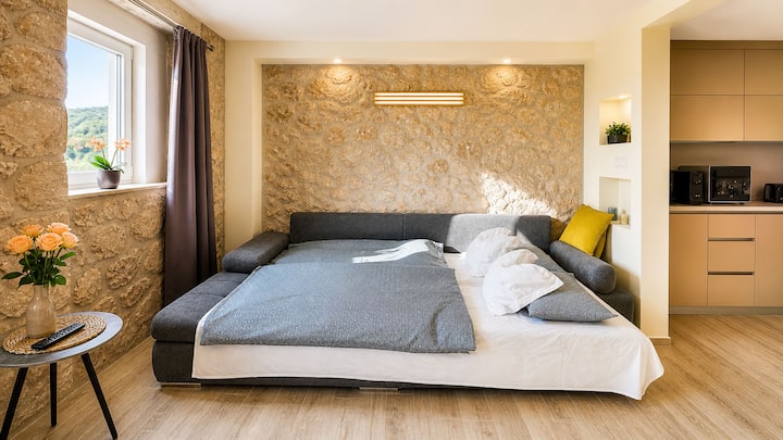 Haven Bay Studio | Am Meer | Terrasse | 4 Gäste - Ploče
