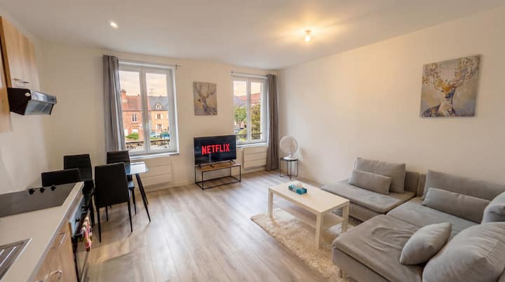 Grand T3 Proche Hypercentre & Place Franklin - Mulhouse