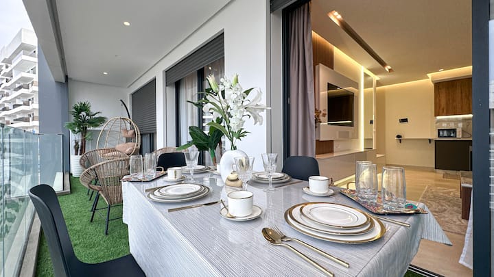 ÉLégant Appartement Moderne Centre Chic +Parking - Tanger