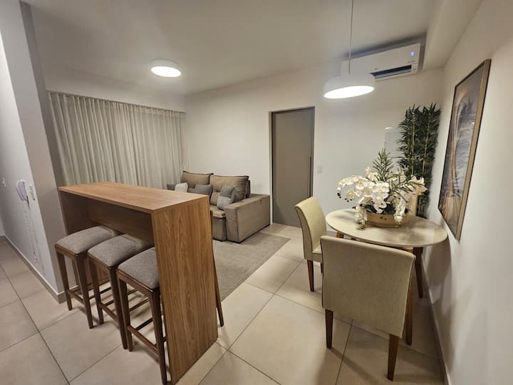 Apê Aconchegante Com Quarto Separado | Apogeo - Ribeirão Preto