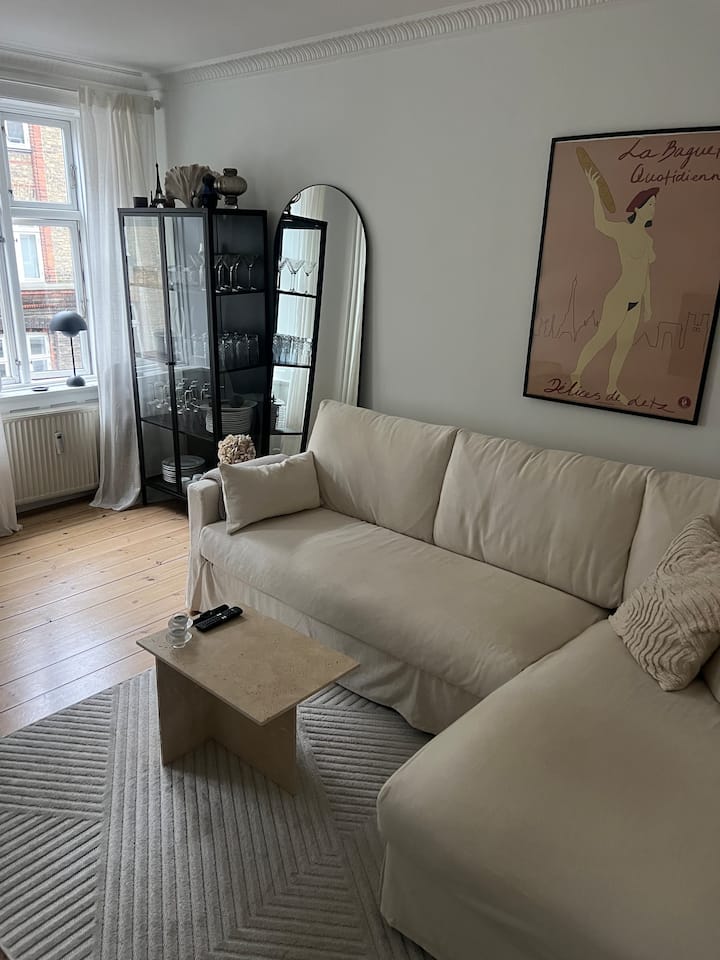 Lys Og Charmerende Lejlighed I Indre København - Kopenhagen