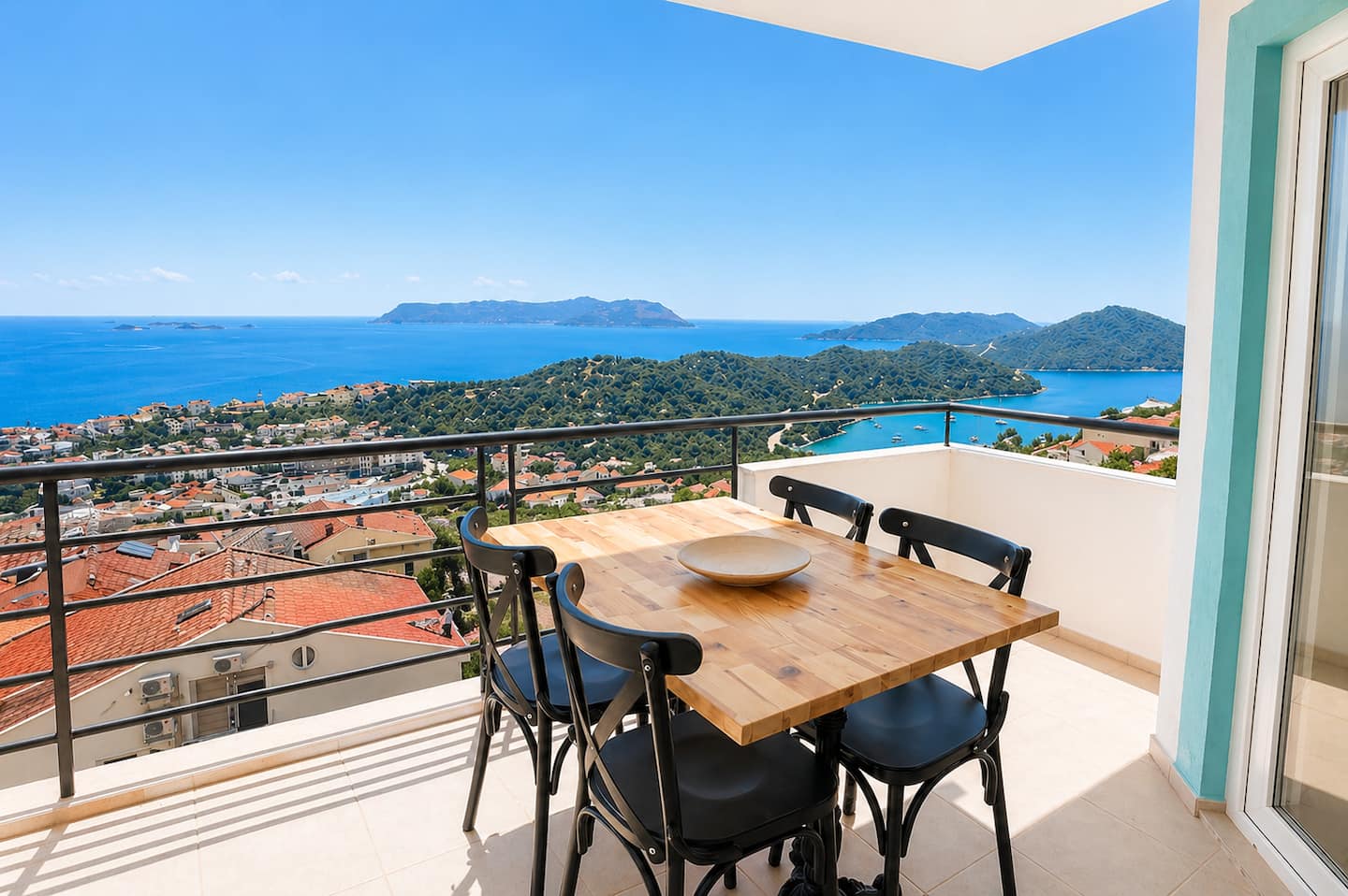 Padma Suites II balcony view