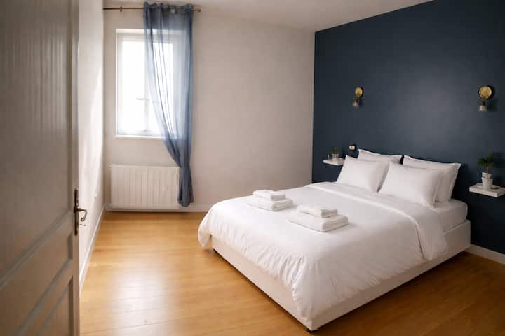 dormitorio principal + armario de almacenamiento