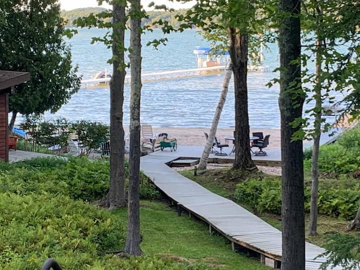 After Dune Delight On Little Glen Lake - Empire, MI