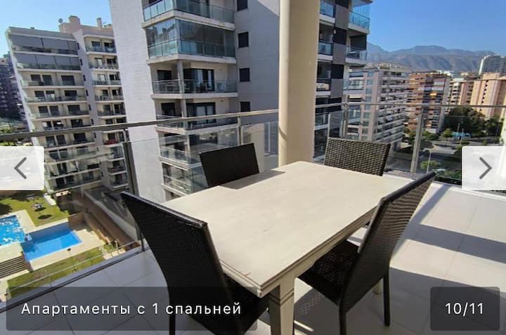 Luxury One Bedroom Vacation Apartment - Villajoyosa
