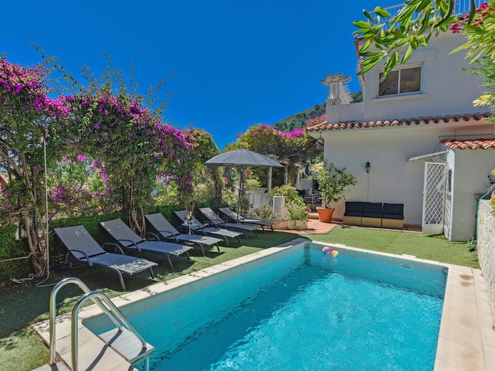 Villa Avec Piscine Privée Et Vue Panoramique - Èze