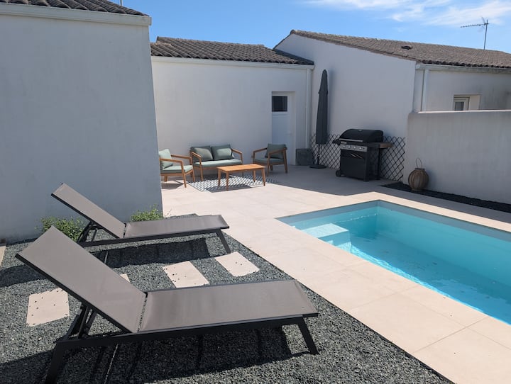 Maison - 6 Personnes - Avec Piscine - 110 M2 - Châtelaillon-Plage
