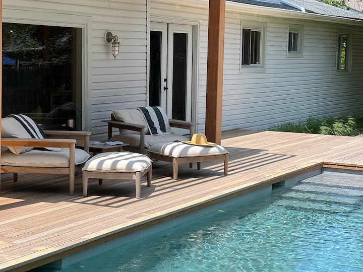 Brookhaven Design Retreat W/ Heated Saltwater Pool - Patchogue, NY