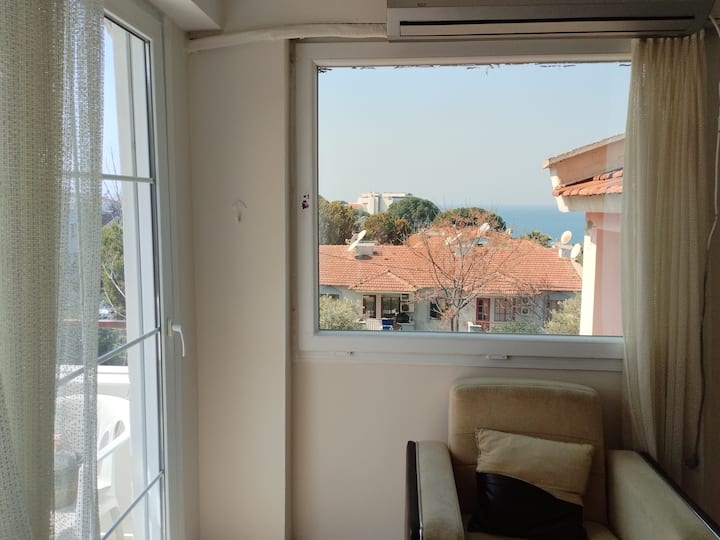 Full Deniz Manzara Lüks Denize Sadece 100m Mesafe - Kuşadası