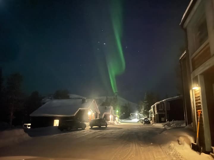 Bo Under Norrskenet Mysig Fjällstuga På Dundret - Gällivare